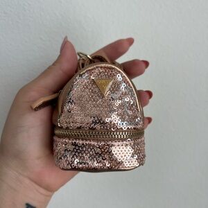 Guess Rose Gold Sequin Mini Bag